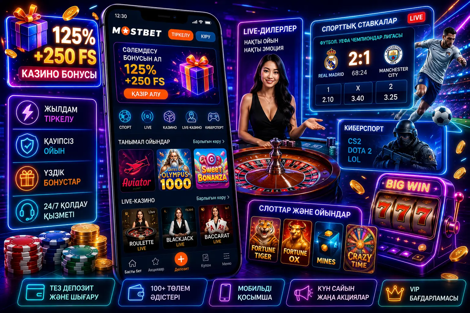 Mostbet Android қосымшасы